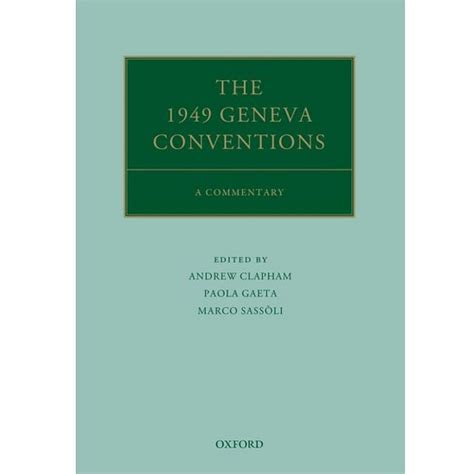 1949 geneva conventions commentaries international Doc